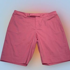 RALPH LAUREN GOLF Women’s 8 Pink Bermuda Shorts